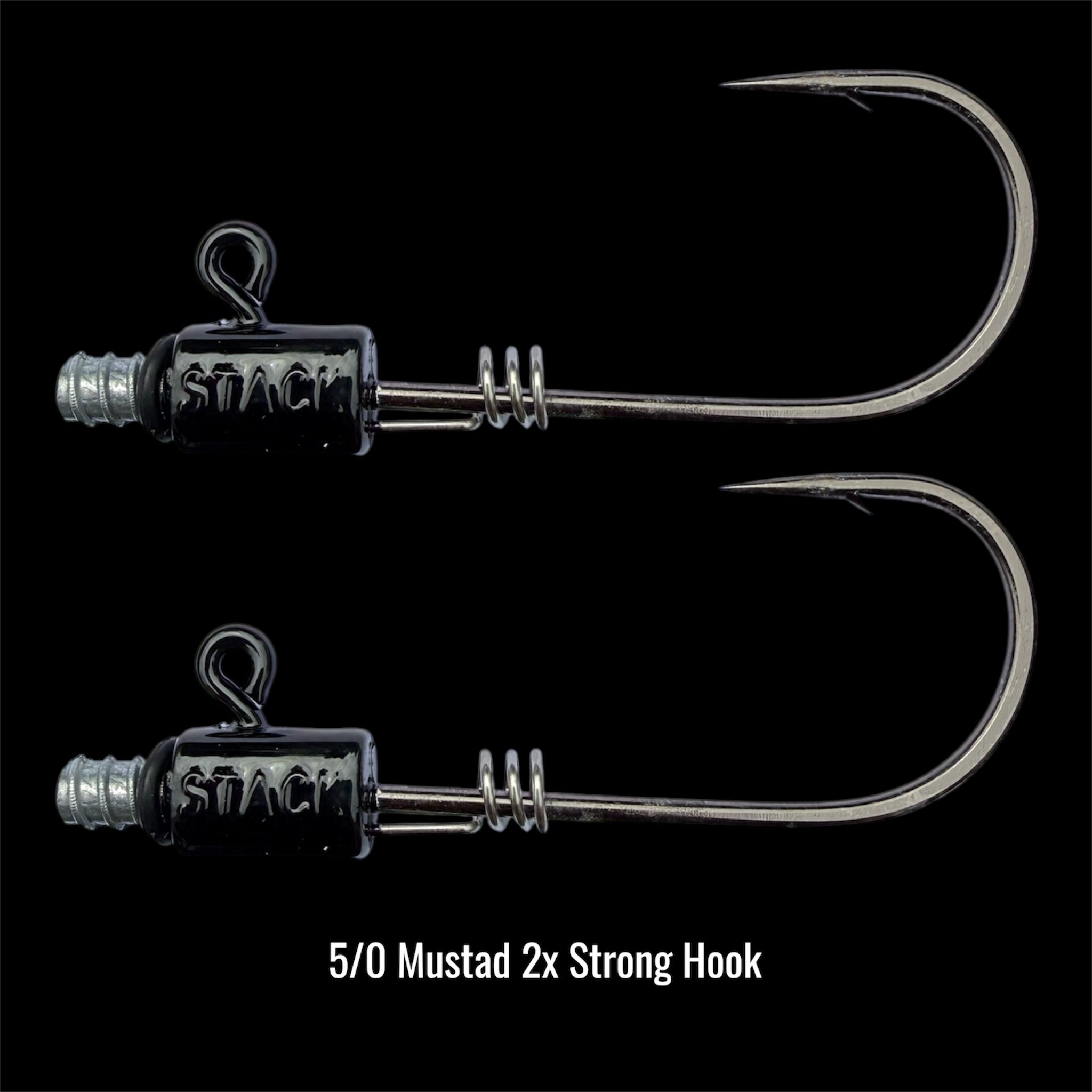 2.0 fishing hooks Lazer Sharp Offset Circle Sea Hook gave these fishing hooks lighter weight Mustad Stainless Steel Hooks Size