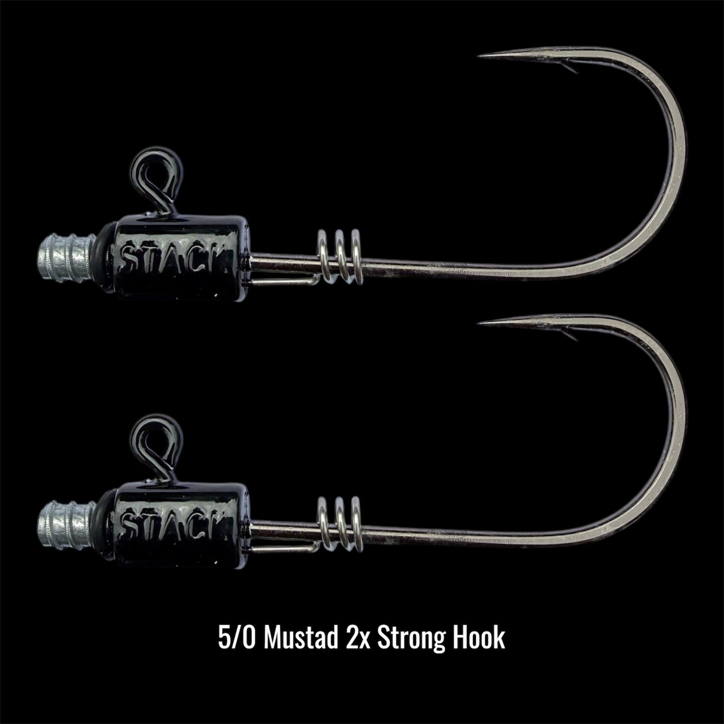 Replacement Hooks- 5/0 Screwy Head Jigs