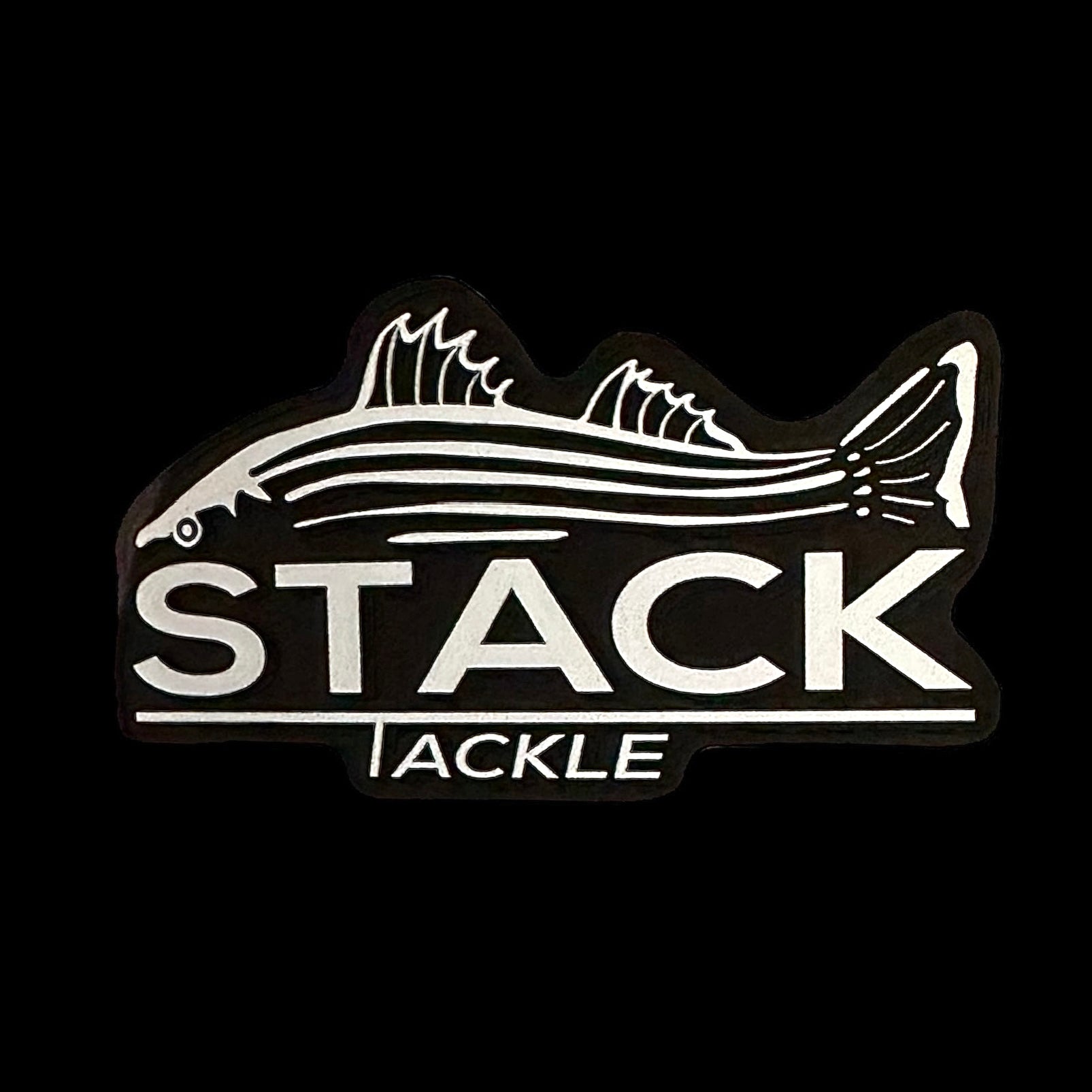 3 Stack Only Sticker STACK Sticker – Stack Tackle