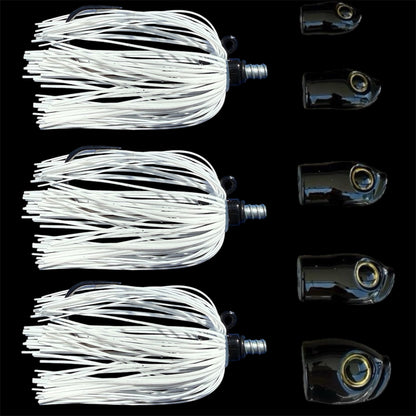Skirted Screwy Head Jigs